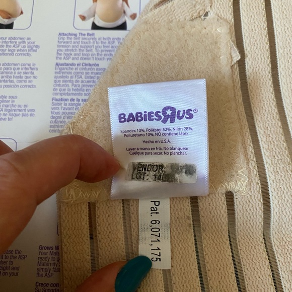 Maternity Support Belt Babies R Us - Picture 5 of 10